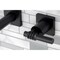 Kingston Brass KS6020ML Wall Mount Tub Faucet, Matte Black KS6020ML - alternate 2